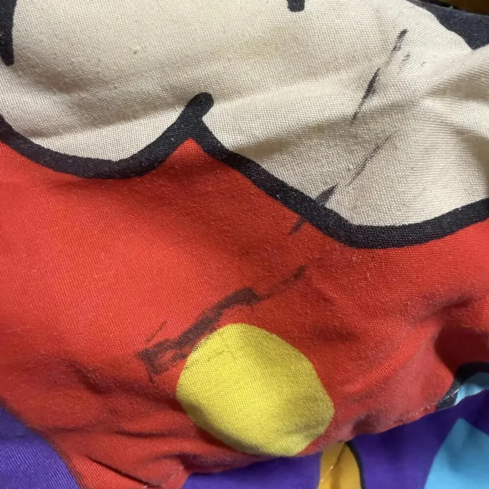 1996 Rugrats Nickelodeon Comforter 2 Sided VTG Tommy Pickles Reptar 60x87
